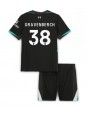 Liverpool Ryan Gravenberch #38 Vieraspaita Lasten 2024-25 Lyhythihainen (+ shortsit)